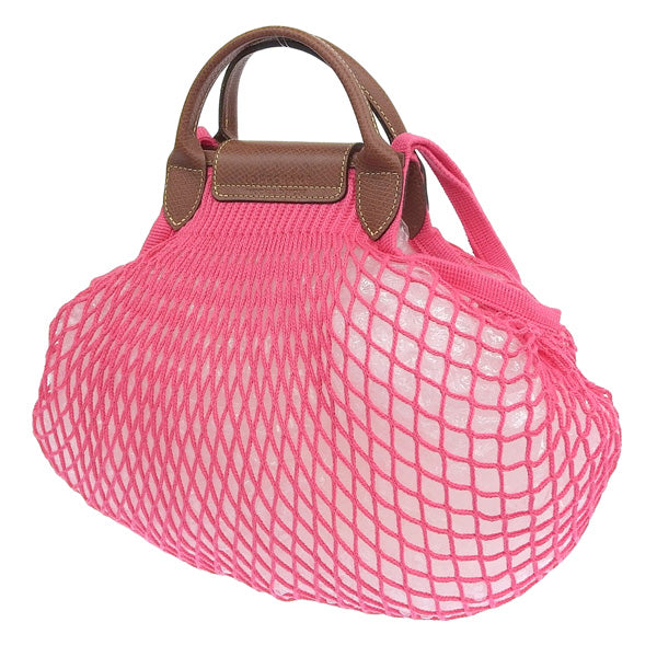 ロンシャン バッグ レディース ハンドバッグ 2WAYバッグ ショルダーバッグ ピンク LE PLIAGE FILET 10121-HVH-P73 LONGCHAMP 母の日 土日祝も毎日発送します