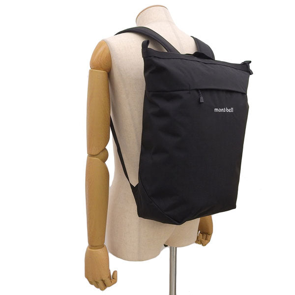 モンベル バッグ メンズ レディース リュック リュックサック バックパック 15L ナイロン ブラック ベルニナパック 15 1123904BK25 mont-bell A4対応