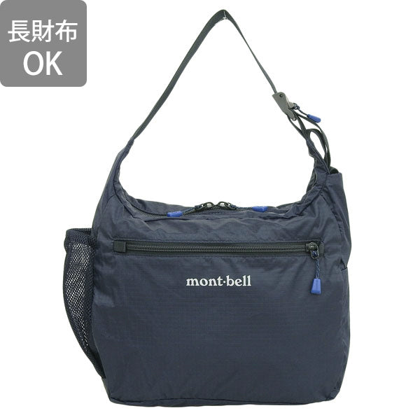 モンベル バッグ メンズ レディース ショルダーバッグ ナイロン ネイビー ポケッタブル ライトショルダー POCKETABLE LIGHT SHOULDER BAG S 1123969NV mont-bell
