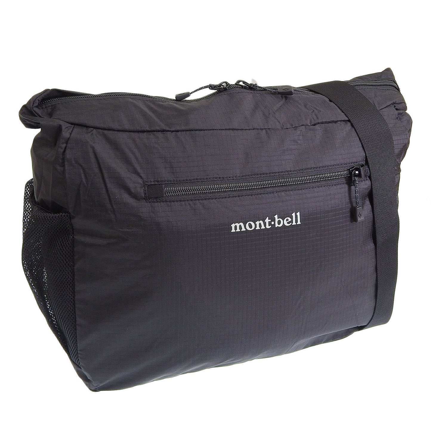 モンベル バッグ メンズ レディース ショルダーバッグ ナイロン ブラック ポケッタブル ライトショルダー L Pocketable Light Shoulder Bag L 1123971BK mont-bell A4対応