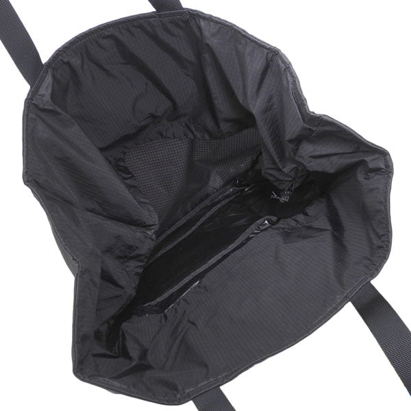 モンベル バッグ メンズ レディース トートバッグ ブラック 28L ナイロン ポケッタブル ライトトート L 1123974BK mont-bell A4対応