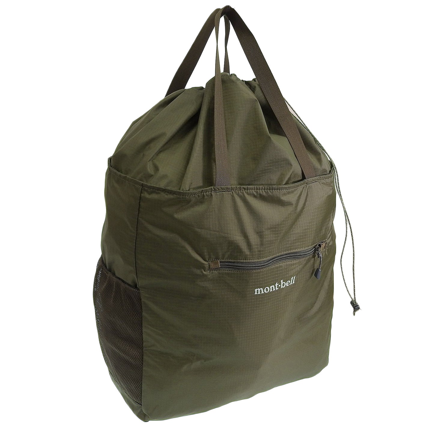 モンベル バッグ メンズ レディース トートバッグ エコバッグ ダークグリーン ポケッタブル ライトトート L Pocketable Light Tote L 1123974KHGN A4対応 mont-bell