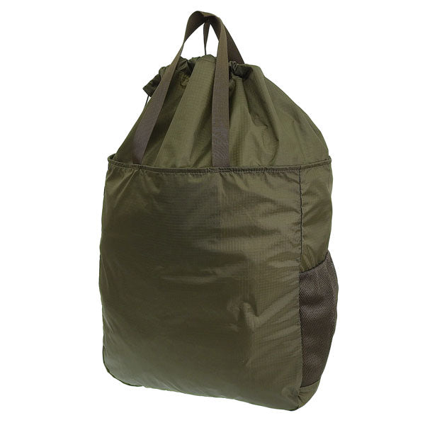 モンベル バッグ メンズ レディース トートバッグ エコバッグ ダークグリーン ポケッタブル ライトトート L Pocketable Light Tote L 1123974KHGN A4対応 mont-bell