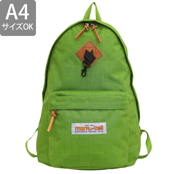 モンベル バッグ メンズ レディース リュックサック 17L ナイロン グリーン 50th カルフォルニアディパック 1133002GN mont-bell A4対応