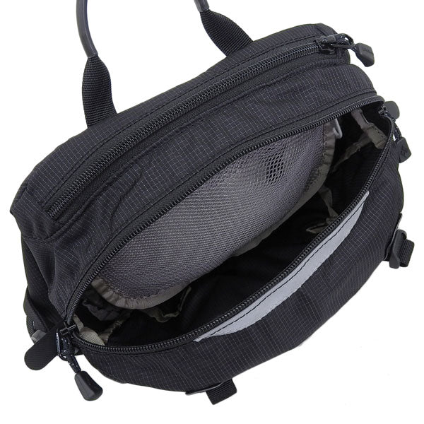 モンベル バッグ メンズ レディース ボディバッグ ウエストバッグ ナイロン ブラック トレールランバーパック Trail Lumbar Pack4 1133198BK mont-bell