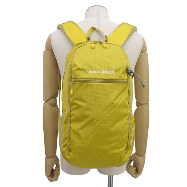 モンベル バッグ メンズ レディース リュック リュックサック バックパック ナイロン イエロー ガルワール パック 20 1133209YL mont-bell A4対応