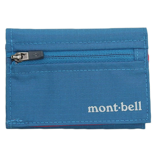 モンベル 財布 メンズ レディース 三つ折り財布 ナイロン ブルー トレールワレット 1133248CNBL mont-bell