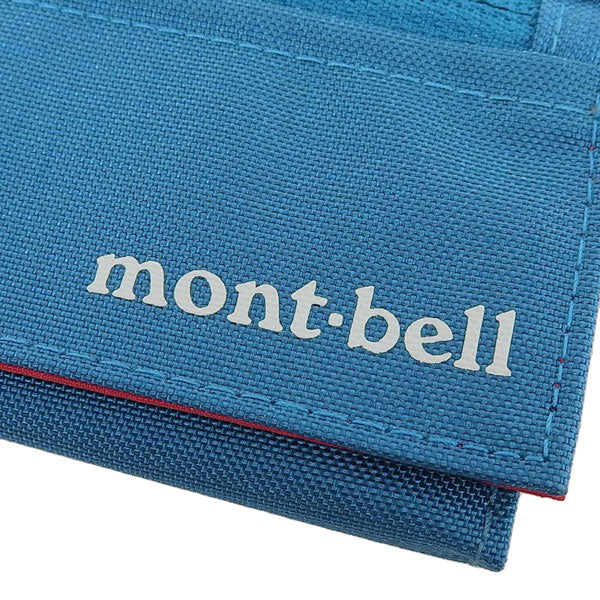 モンベル 財布 メンズ レディース 三つ折り財布 ナイロン ブルー トレールワレット 1133248CNBL mont-bell