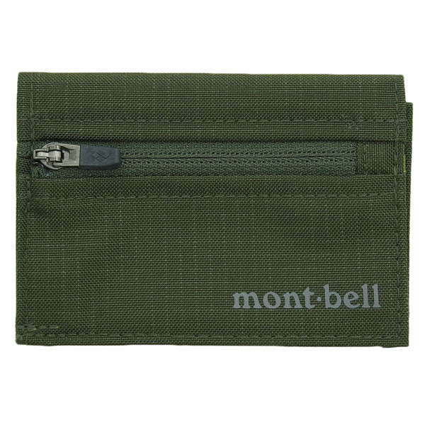 モンベル 財布 メンズ レディース 三つ折り財布 ナイロン ダークグリーン トレールワレット 1133248KHGN mont-bell