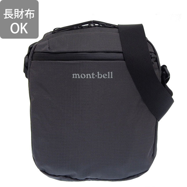 モンベル バッグ メンズ レディース ショルダーバッグ ダークグレー トラベル タフショルダー 1133453DGY mont-bell