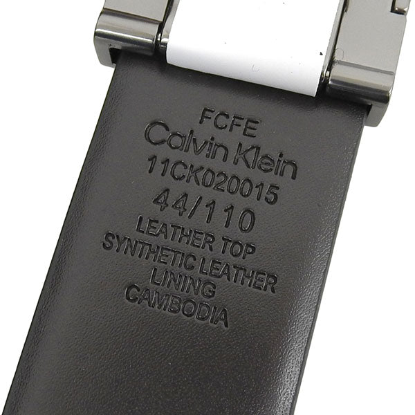 カルバンクライン ベルト メンズ リバーシブル ビジネス カジュアル 44/110 レザー ブラック ブラウン 11CK020015 CALVIN KLEIN