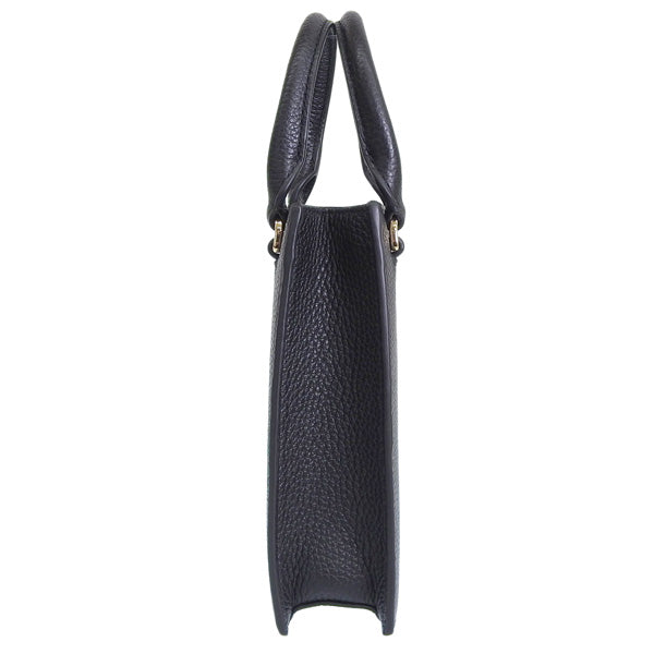 トリーバーチ バッグ レディース 2WAY ショルダーバッグ ハンドバッグ アウトレット レザー ブラック ブレイク BLAKE MINI SHOPPER 138274-006 TORY BURCH