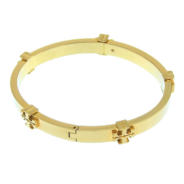 トリーバーチ アクセサリー レディース バングル ブレスレット アウトレット ゴールド CLASSIC LOGO HINGE BANGLE 145434-720M TORY BURCH