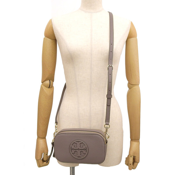 トリーバーチ バッグ レディース ショルダーバッグ OS レザー グレー MILLER MINI CROSSBODY 145667-093 TORY BURCH