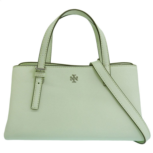 トリーバーチ バッグ レディース 2WAY ショルダーバッグ ハンドバッグ アウトレット グリーン エマーソン EMERSON MINI TOTE 146394-400 TORY BURCH
