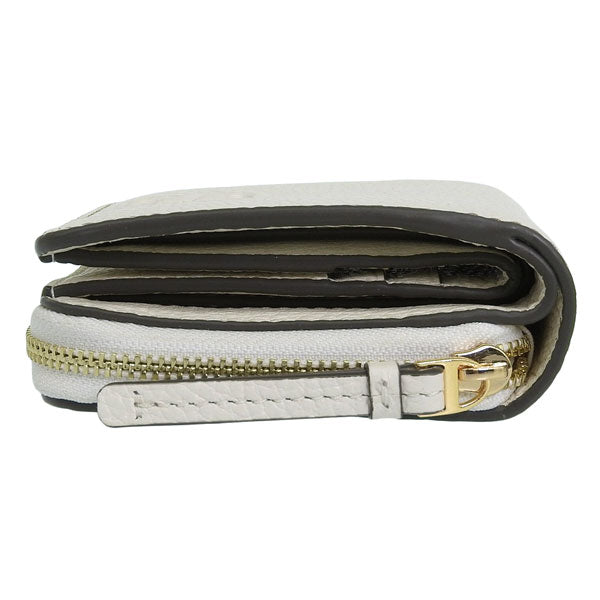トリーバーチ 財布 レディース 二つ折り財布 アウトレット レザー ベージュ THEA BIFOLD WALLET 146463-104 TORY BURCH