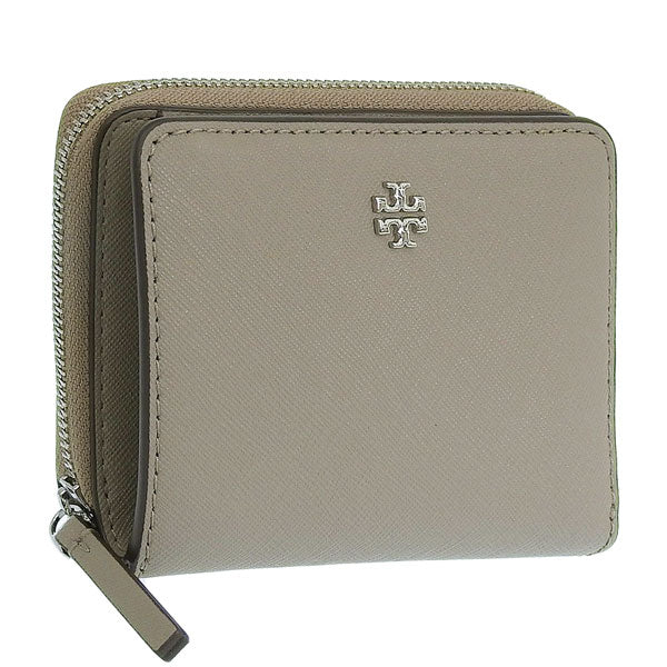 トリーバーチ 財布 レディース 二つ折り財布 アウトレット レザー グレー 147606-083 TORY BURCH 母の日 土日祝も毎日発送します