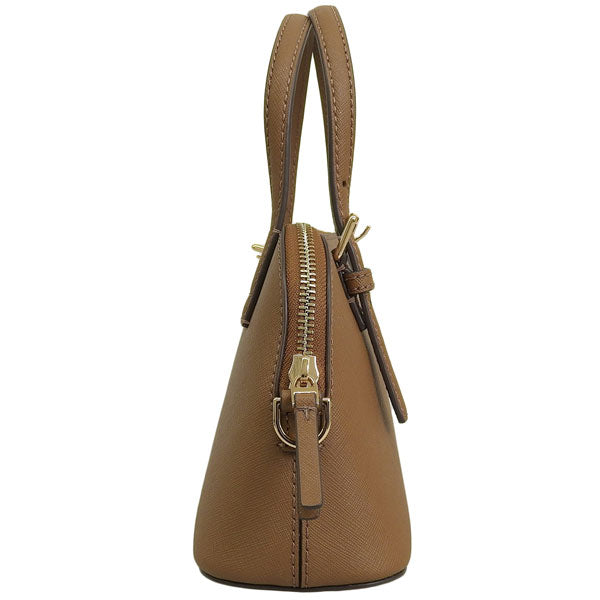 トリーバーチ バッグ レディース 2WAY ショルダーバッグ ハンドバッグ アウトレット ブラウン EMERSON DOME SATCHEL 149694-909 TORY BURCH