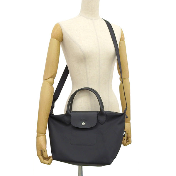 ロンシャン バッグ レディース ショルダーバッグ 2WAY バッグ ナイロン ブラック L1512 HSR 001 LONGCHAMP ブランド
