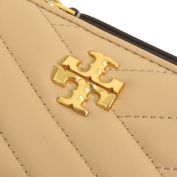 トリーバーチ 財布 レディース 二つ折り財布 OS レザー ベージュ KIRA CHEVRON BI-FOLD WALLET 153121-250 TORY BURCH 母の日 土日祝も毎日発送します