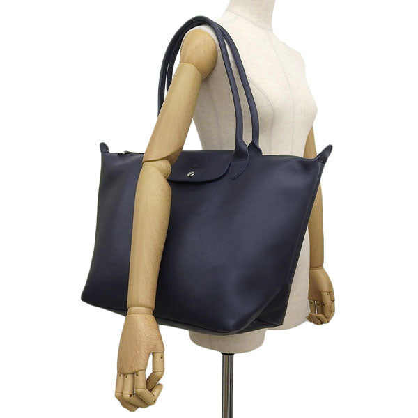 ロンシャン バッグ レディース トートバッグ ネイビー 1899-HYQ-556 LONGCHAMP A4対応