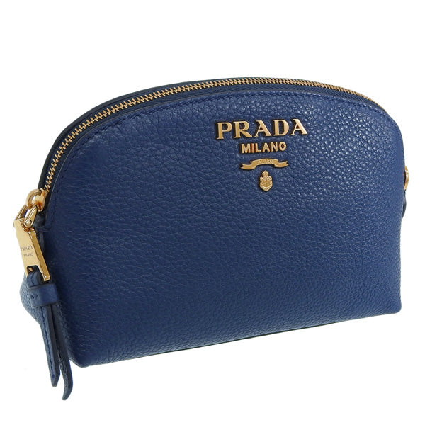 プラダ 小物 レディース ポーチ アウトレット ブルー 1ND005 VIT. DAINO BLUETTE PRADA 母の日 土日祝も毎日発送します