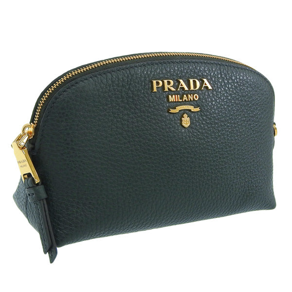 プラダ 小物 レディース ポーチ アウトレット グリーン 1ND005 VIT. DAINO SMERALDO PRADA 母の日 土日祝も毎日発送します