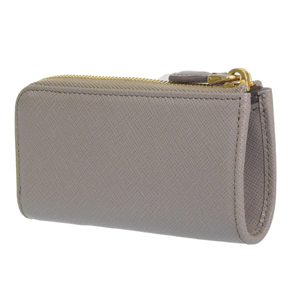 プラダ 小物 レディース キーケース アウトレット グレー 1PP026 SAFFIANO METAL ARGILLA PRADA 母の日 土日祝も毎日発送します