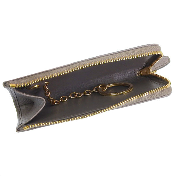 プラダ 小物 レディース キーケース アウトレット グレー 1PP026 SAFFIANO METAL ARGILLA PRADA 母の日 土日祝も毎日発送します