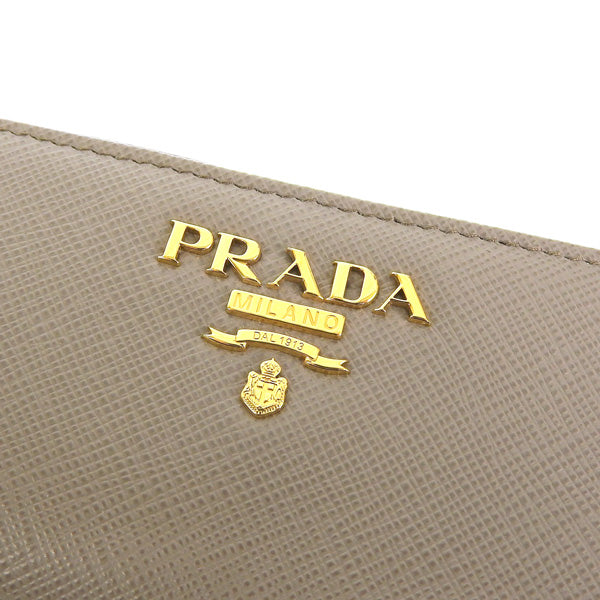 プラダ 小物 レディース キーケース アウトレット グレー 1PP026 SAFFIANO METAL ARGILLA PRADA 母の日 土日祝も毎日発送します