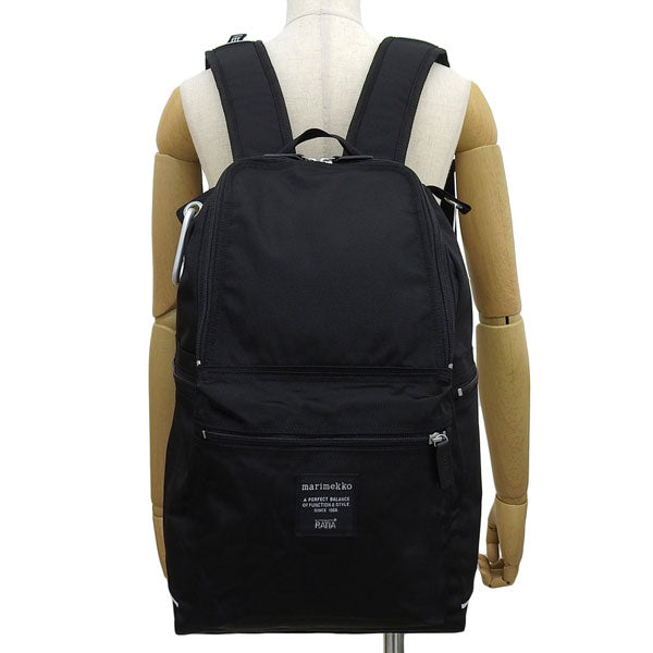 マリメッコ バッグ レディース バックパック リュック リュックサック ブラック バディ BUDDY BACKPACK 26994-999 marimekko A4対応