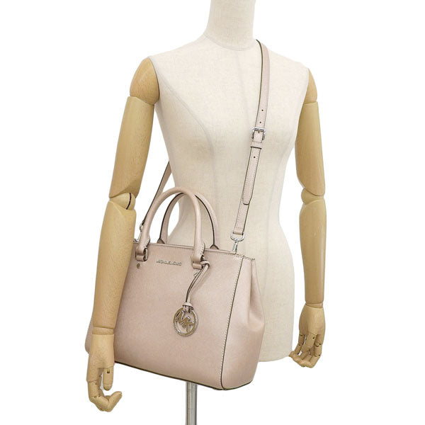マイケルコース バッグ レディース トートバッグ ショルダーバッグ 2WAY レザー ピンク SUTTON MD SATCHEL 30F4SSUS6M-857 MICHAEL KORS