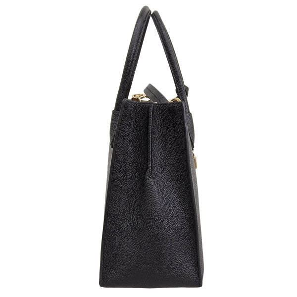 マイケルコース ショルダーバッグ M. MICHAEL KORS レディース トートバッグ 2way 斜めがけ ブラック レザー 30f6gm9t3l-001
