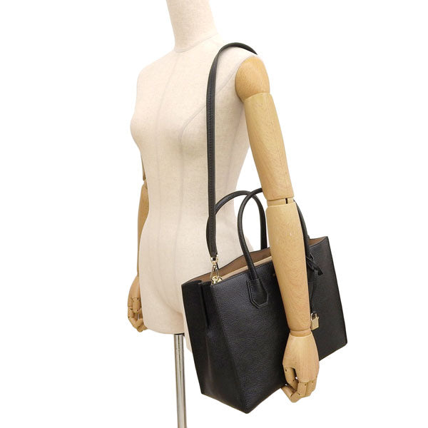 マイケルコース ショルダーバッグ M. MICHAEL KORS レディース トートバッグ 2way 斜めがけ ブラック レザー 30f6gm9t3l-001