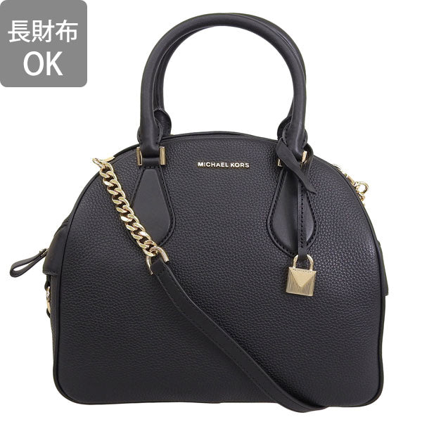 マイケルコース バッグ レディース トートバッグ レザー ブラック BRIAR LG BOWLING BAG 30F7GB0S7L-001 MICHAEL KORS