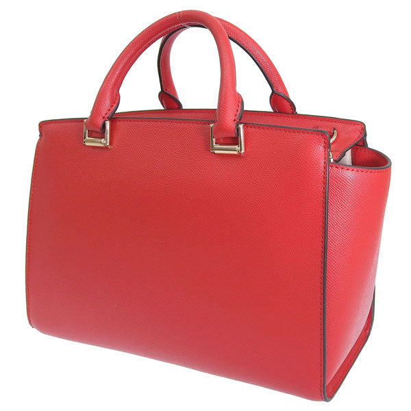 マイケルコース バッグ レディース ショルダーバッグ 2WAY ハンドバッグ レザー レッド SYLVIA MD TZ SATCHEL 30S9GYLS2L-683 MICHAEL KORS