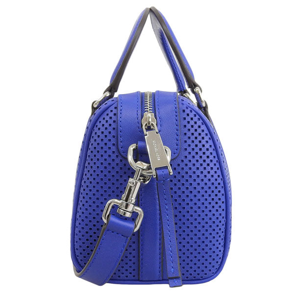 マイケルコース バッグ レディース 2WAY ショルダーバッグ ハンドバッグ レザー ブルー LIBBY SM SATCHEL 30T6SL4S1L-446 MICHAEL KORS