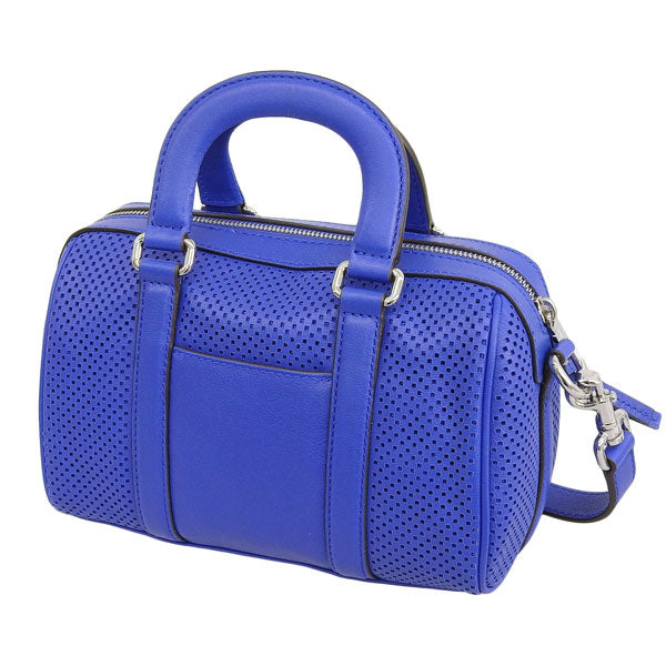 マイケルコース バッグ レディース 2WAY ショルダーバッグ ハンドバッグ レザー ブルー LIBBY SM SATCHEL 30T6SL4S1L-446 MICHAEL KORS