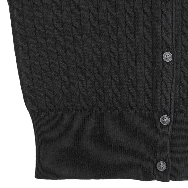 ラルフローレン 衣類 レディース カーディガン M コットン ブラック CORE REPLEN 313543047005MBK RALPH LAUREN