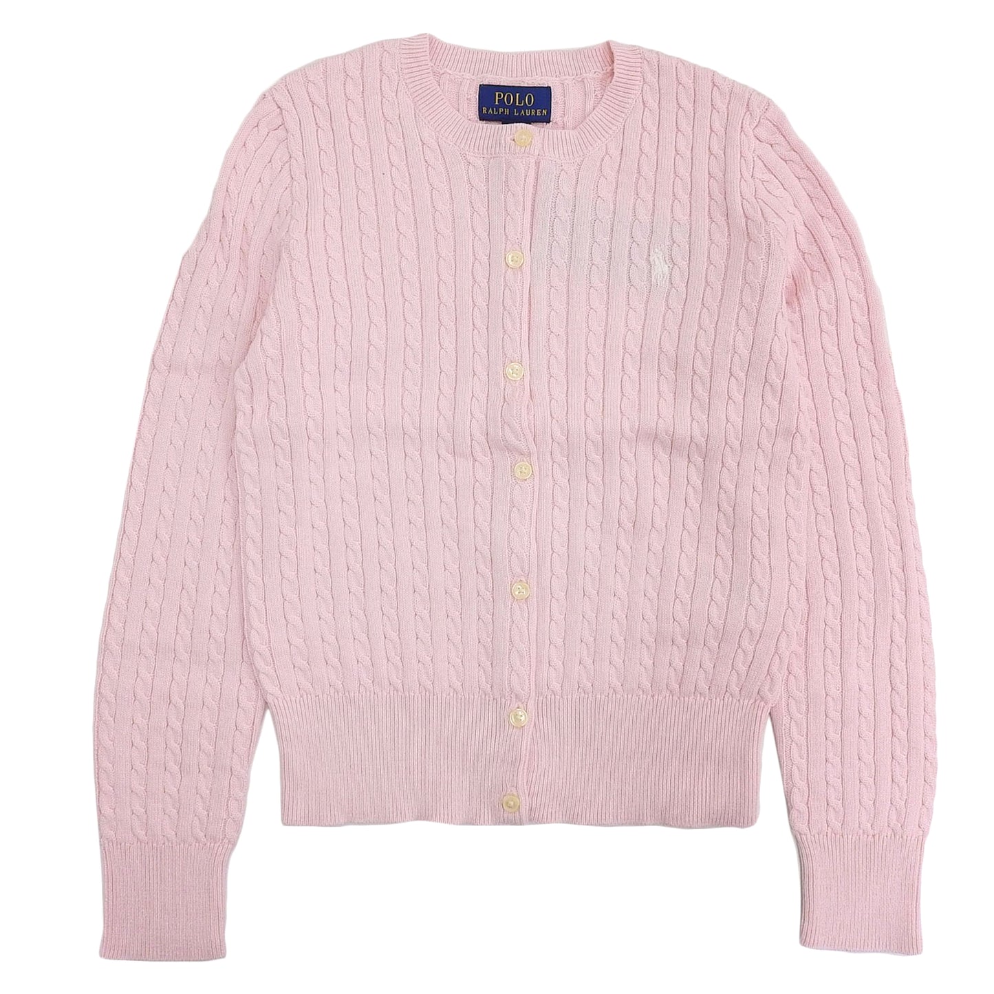 ラルフローレン 衣類 レディース カーディガン M コットン ピンク CORE REPLEN 313543047010MPK RALPH LAUREN