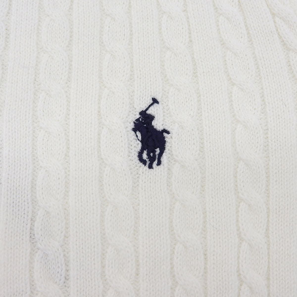 ラルフローレン 衣類 レディース カーディガン XL コットン ホワイト CORE REPLEN 313543047064XLWTNV RALPH LAUREN