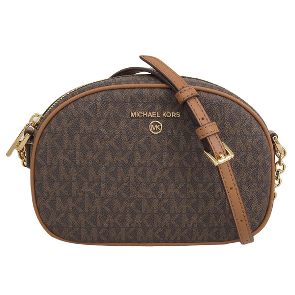 マイケルコース バッグ レディース ショルダーバッグ アウトレット ブラウン JET SET CHARM SM OVAL CMRA XBODY 32F2GT9C0B-BRNACOR MICHAEL KORS 母の日 土日祝も毎日発送します