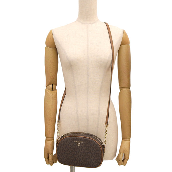 マイケルコース バッグ レディース ショルダーバッグ アウトレット ブラウン JET SET CHARM SM OVAL CMRA XBODY 32F2GT9C0B-BRNACOR MICHAEL KORS 母の日 土日祝も毎日発送します