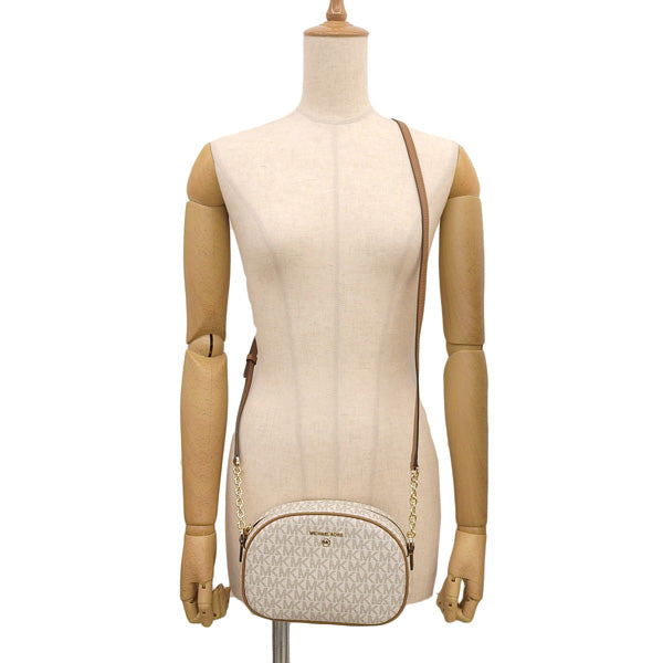 マイケルコース バッグ レディース ショルダーバッグ アウトレット チョーク JET SET CHARM SM OVAL CMRA XBODY 32F2GT9C0B-VANILLA MICHAEL KORS 母の日 土日祝も毎日発送します