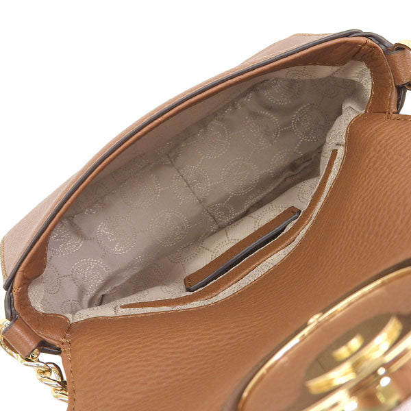 マイケルコース バッグ レディース ショルダーバッグ レザー ブラウン FULTON SM CROSSBODY 32H3GFTC1L-230 MICHAEL KORS