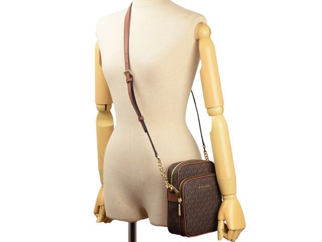 マイケル マイケルコース MICHAEL MICHAEL KORS 斜めがけショルダーバッグ ミニ チェーン アウトレット 35f1gtvc2b-brown レディース 女性 プレゼント ブランド ギフト 母の日 土日祝も毎日発送します