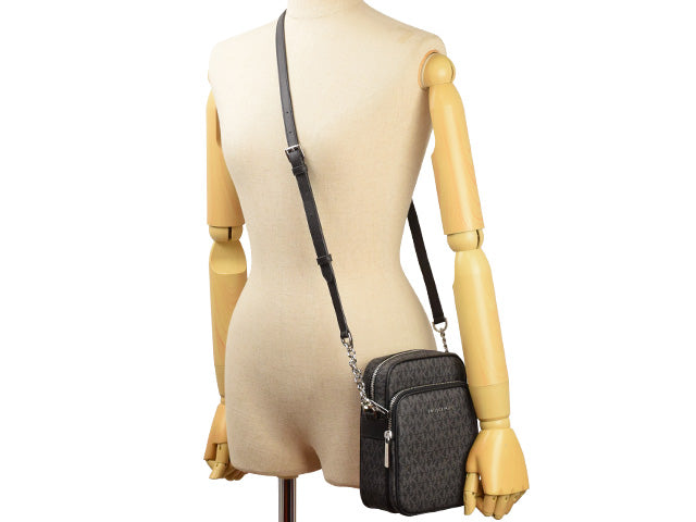 マイケル マイケルコース MICHAEL MICHAEL KORS 斜めがけショルダーバッグ ミニ チェーン アウトレット 35f1stvc2b-black レディース 女性 プレゼント ブランド ギフト