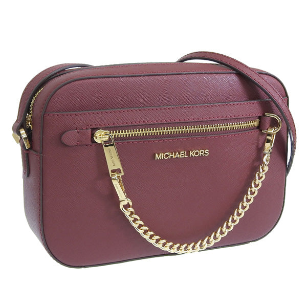マイケルコース バッグ レディース ショルダーバッグ アウトレット レザー ダークチェリー JET SET ITEM 35S1GTTC7L-DARKCHE MICHAEL KORS 母の日 土日祝も毎日発送します