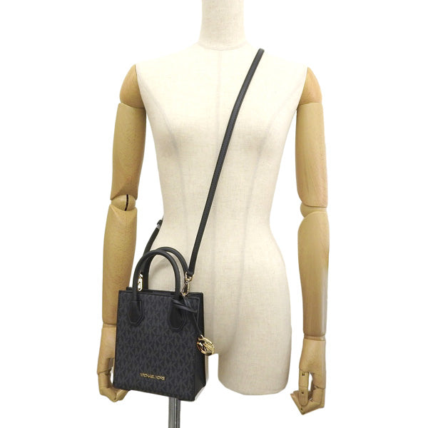 マイケルコース バッグ レディース 2WAY ショルダーバッグ アウトレット ブラック MERCER 35T1GM9C0I-BLACK MICHAEL KORS 母の日 土日祝も毎日発送します