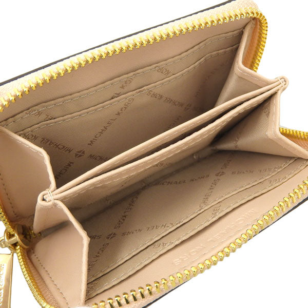 マイケルコース MICHAEL KORS ショップ袋付き 名刺入れ カードケース 小銭入れ バフ ベージュ系 レディース 35t1gtvz2e-buff レディース 女性 プレゼント ブランド ギフト 新生活 母の日 土日祝も毎日発送します